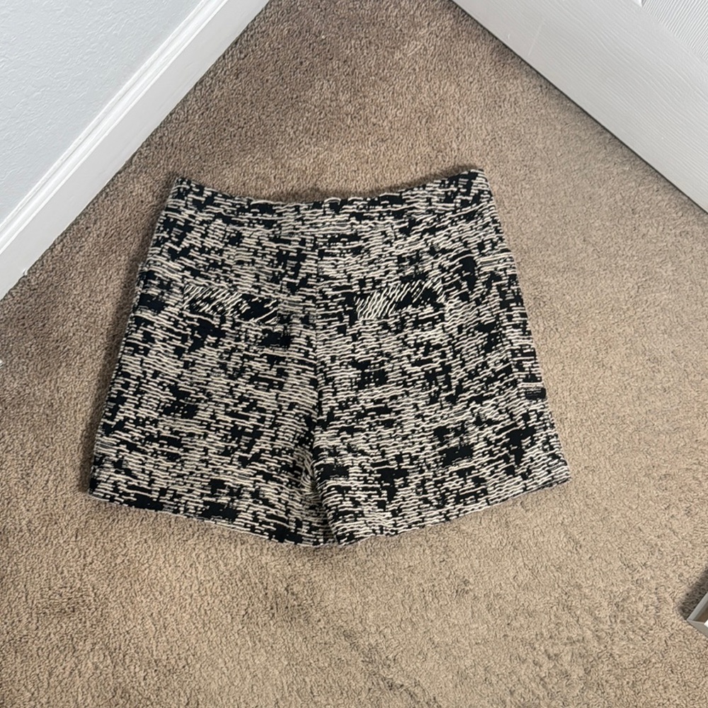 Forever 21 High Waist Black and White Shorts